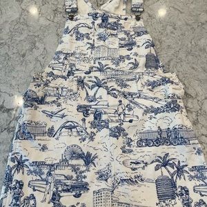 American Apparel Denim Skirt Overalls - LA
